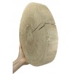 Okorowany Plaster Dębu 30-35 cm/ gr. 5 cm/ Szlifowany