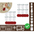 Słoiki WECK x12 / silikonowe wieko słoik 160ml MOLD