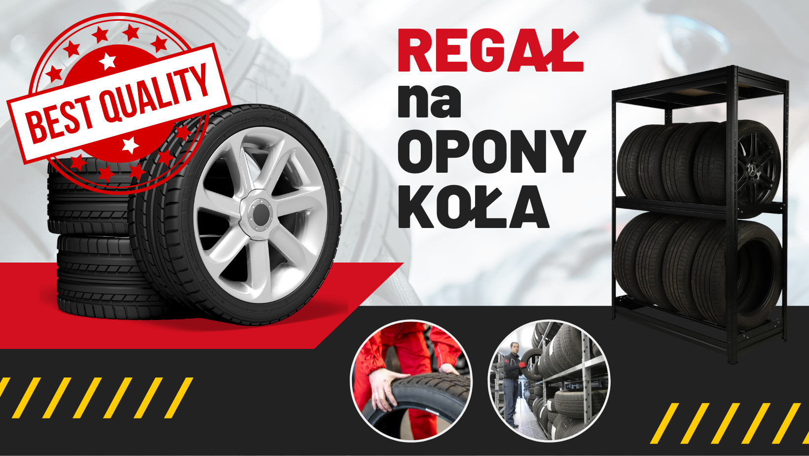 regały do opon super jakość